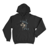 Clovers Crossword Unisex Hoodie Black