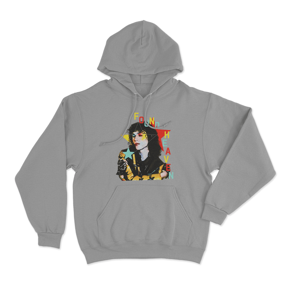 Conan Gray Found Heaven Unisex Hoodie Grey Conan Gray Found Heaven Unisex Hoodie Grey