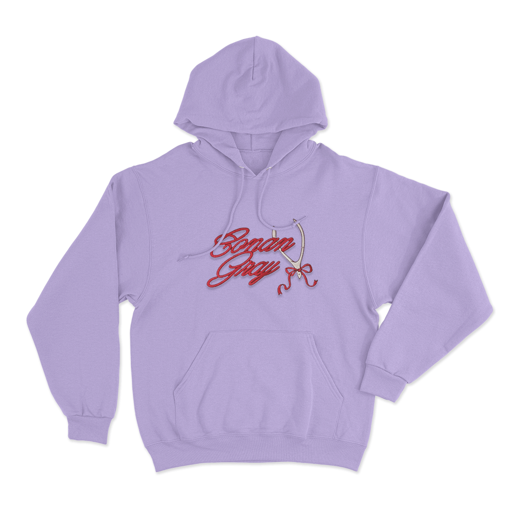 Conan Gray Ribbon Wishbone Unisex Hoodie Purple Conan Gray Ribbon Wishbone Unisex Hoodie Purple