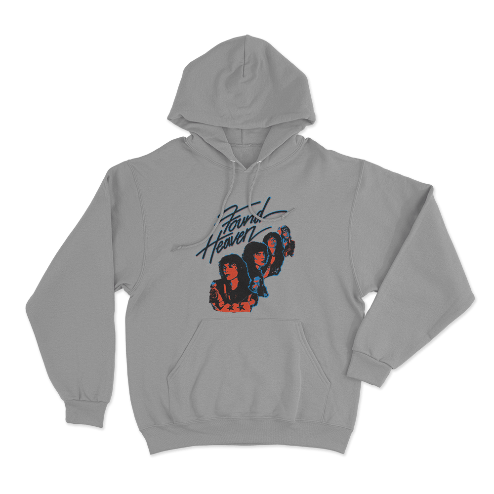 Found Heaven Unisex Hoodie Grey Found Heaven Unisex Hoodie Grey