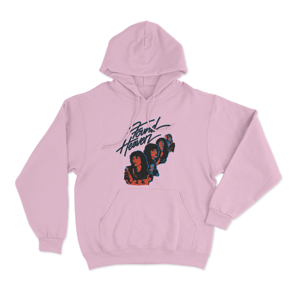Found Heaven Unisex Hoodie Pink Found Heaven Unisex Hoodie Pink