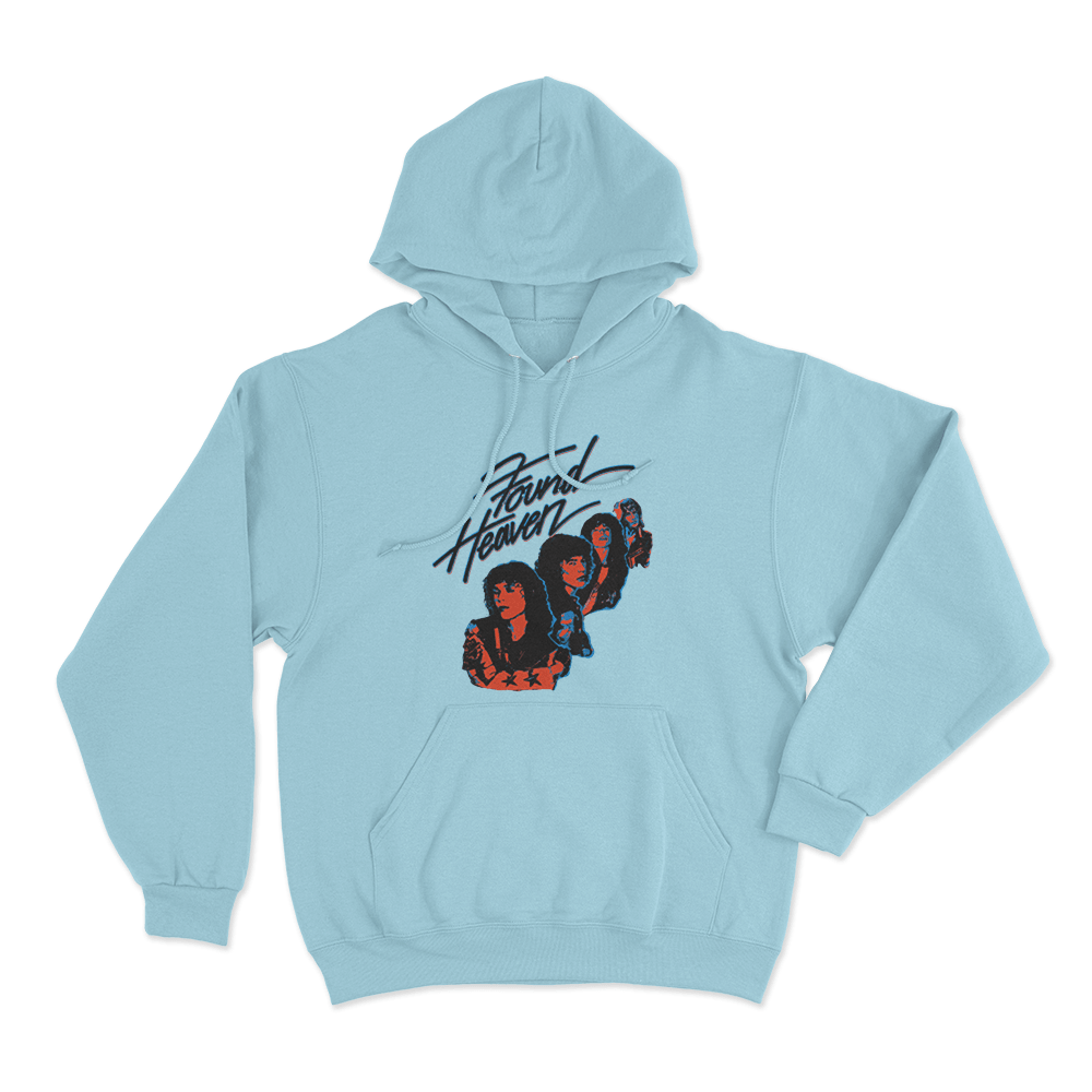 Found Heaven Unisex Hoodie Sky Blue Found Heaven Unisex Hoodie Sky Blue