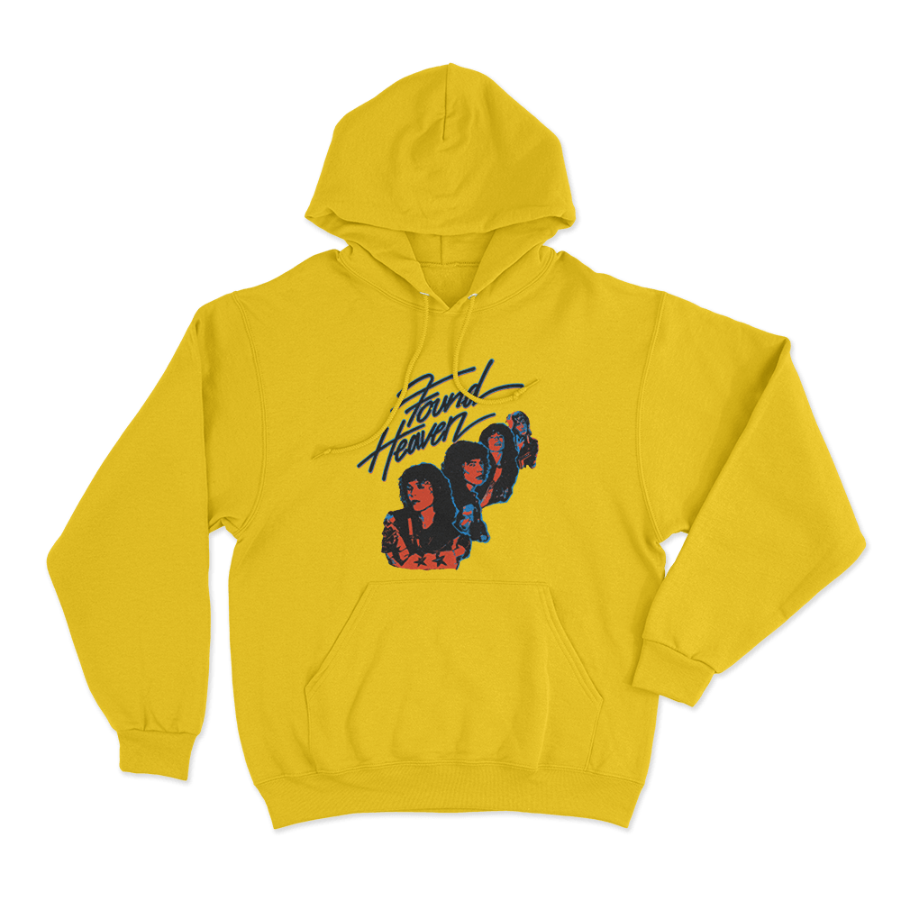Found Heaven Unisex Hoodie Yellow Found Heaven Unisex Hoodie Yellow