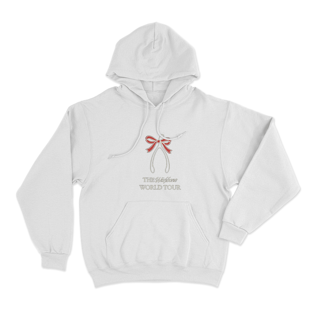 The Wishbone World Tour Unisex Hoodie White The Wishbone World Tour Unisex Hoodie White