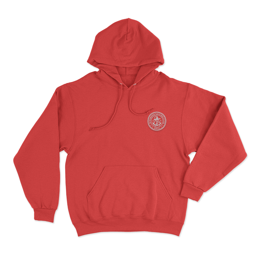 WBSC Logo Unisex Hoodie Red WBSC Logo Unisex Hoodie Red
