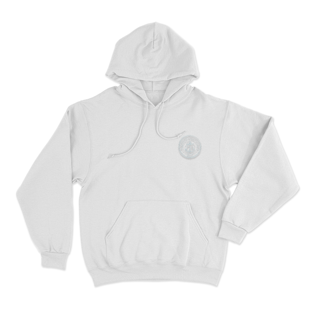 WBSC Logo Unisex Hoodie White WBSC Logo Unisex Hoodie White